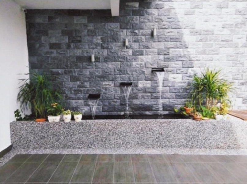 Modern water wall